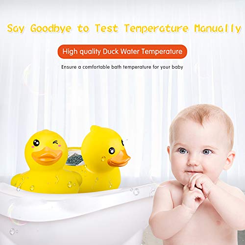 b&h Baby Thermometer, The Infant Baby Bath Floating Toy Safety Temperature Thermometer (Classic Duck) - Image 2